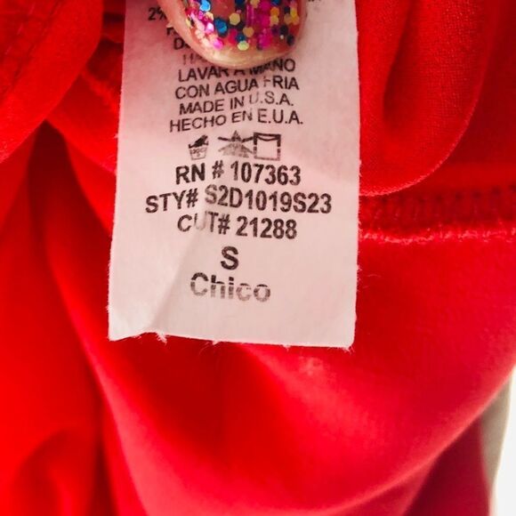 Chico small sheer dress rare retired limited dress - Picture 8 of 8